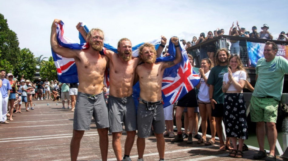 Aviron: les frères MacLean arrivés à bon port après leur traversée épique du Pacifique