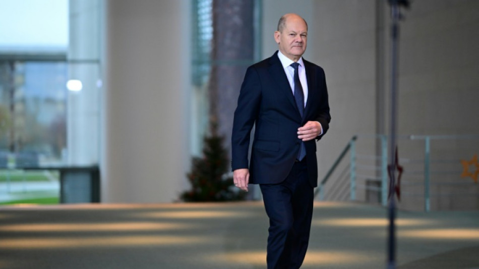 Avant le vote de confiance, inventaire des ann&eacute;es Scholz au Bundestag allemand