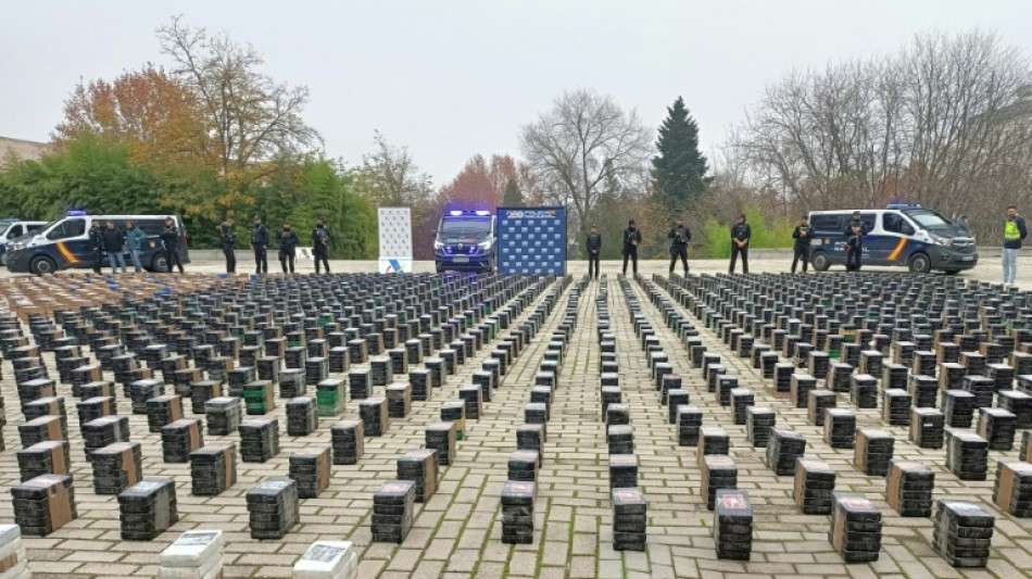 Espa&ntilde;a se incauta de m&aacute;s de 11 toneladas de coca&iacute;na de organizaciones albanesas