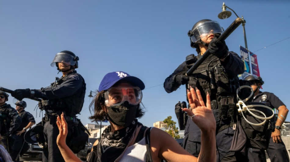 Trump ratchets up threats over Los Angeles protests