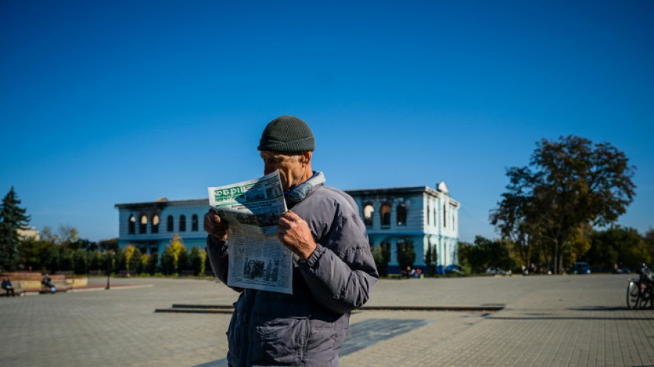 Ukraine: &agrave; Izioum, reconstruire et effacer les stigmates de l'occupation russe