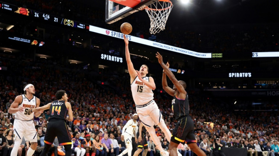 Jokic triple-double as Nuggets down Suns, Tatum keeps Celtics going