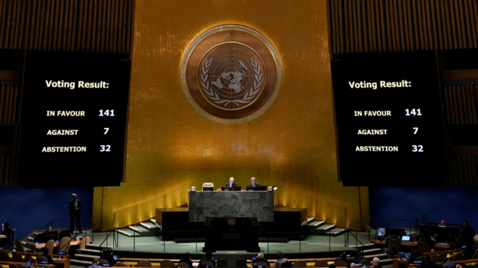 Majorit&eacute; "&eacute;crasante" &agrave; l'Assembl&eacute;e g&eacute;n&eacute;rale de l'ONU pour exiger le retrait russe d'Ukraine