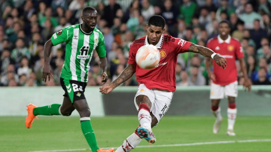 Rashford drive eases Man United past Betis in Europa League