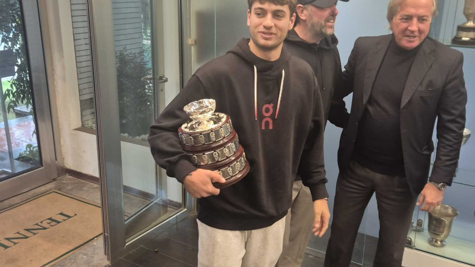 Cobolli 'fiero di me e dell'Italia, con Davis realizzato sogno'