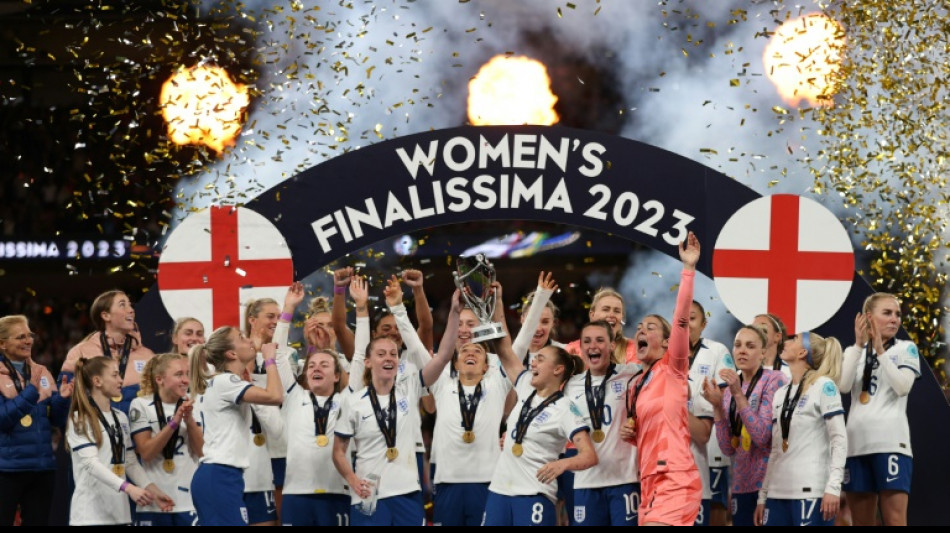 Foot: l'Angleterre remporte la Finalissima f&eacute;minine en battant le Br&eacute;sil