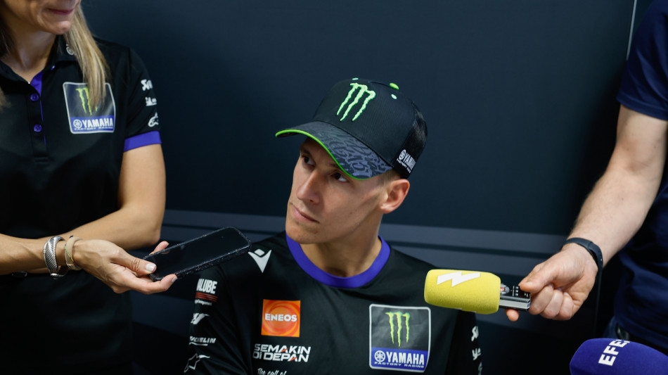 MotoGp: Olanda; Quartararo in pole, 2/o tempo Bagnaia