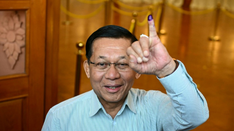 Myanmar general looms over poll seen as cementing junta's power