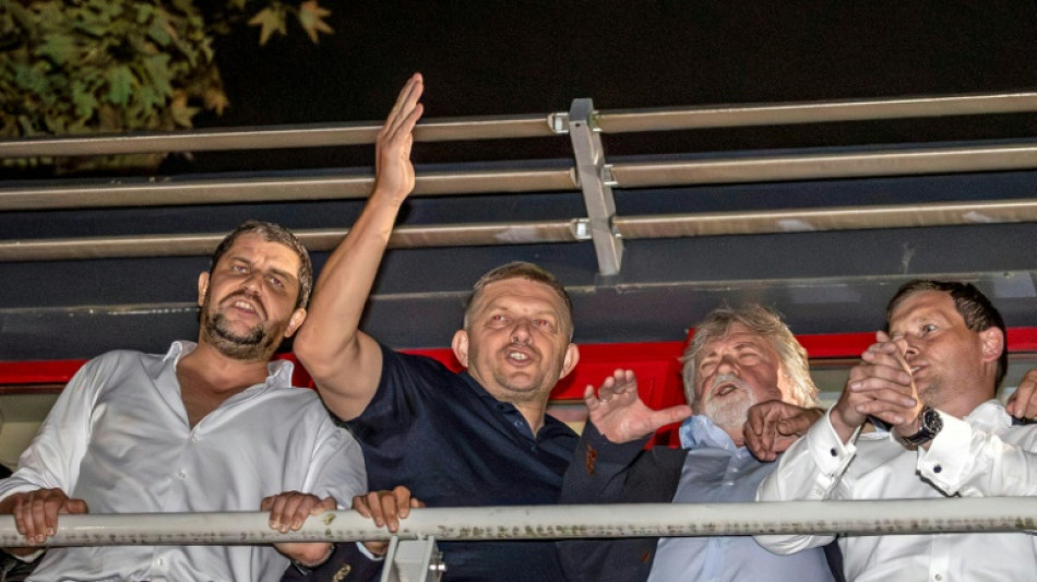 Slovaquie: le parti populiste oppos&eacute; &agrave; l'aide &agrave; l'Ukraine remporte les l&eacute;gislatives