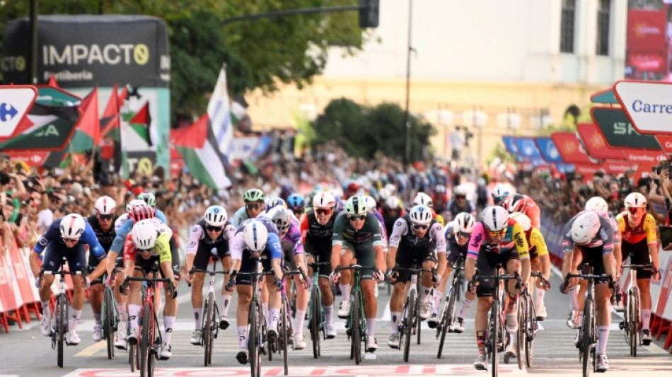 Philipsen claims Vuelta stage eight with sprint finish