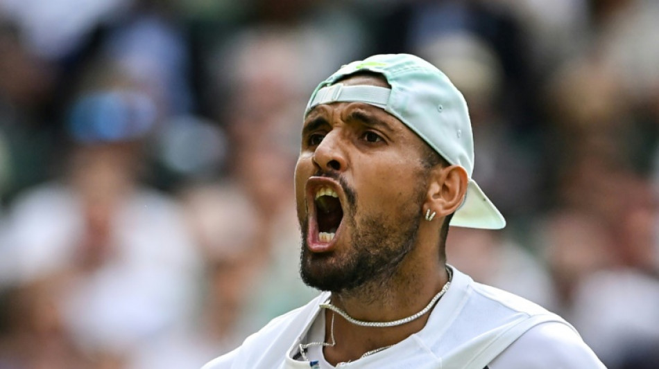 Tennis: Kyrgios retrouve les quarts &agrave; Wimbledon huit ans apr&egrave;s