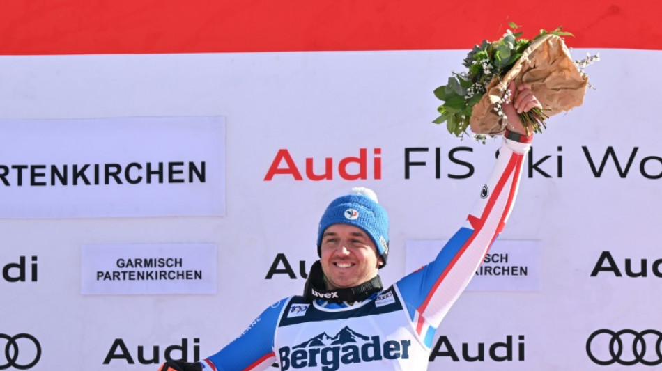 Ski alpin: &agrave; 30 ans, Nils All&egrave;gre s'invite sur la plus haute marche &agrave; Garmisch 