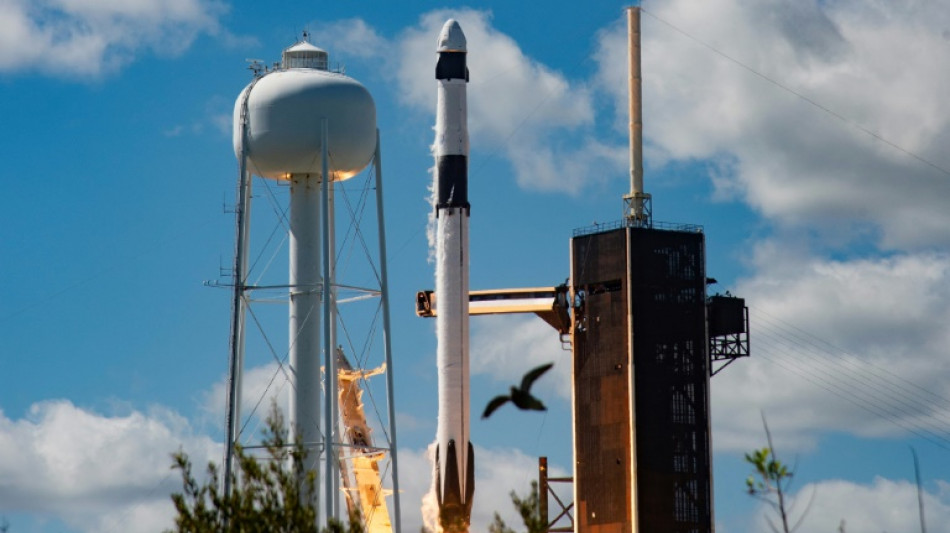 Une cosmonaute russe s'envole &agrave; bord d'une fus&eacute;e am&eacute;ricaine, en pleine guerre en Ukraine