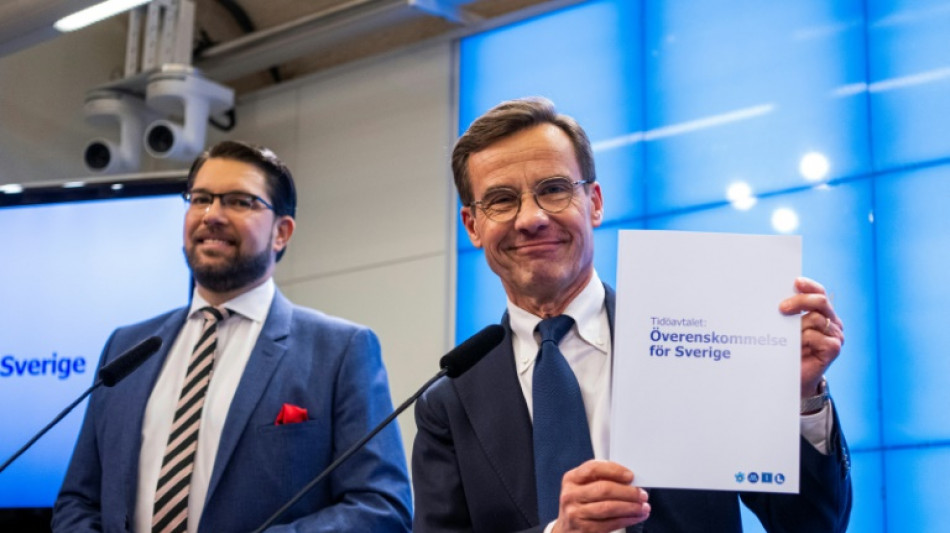 Acuerdo en Suecia para un gobierno de derecha con el in&eacute;dito apoyo de la extrema derecha