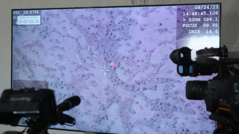 Gr&ouml;&szlig;te jemals gesammelte Asteroiden-Probe in den USA gelandet