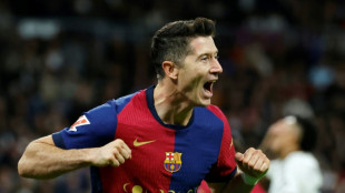 Espagne: le Bar&ccedil;a corrige le Real &agrave; Madrid 4-0 avec un doubl&eacute; de Lewandowski