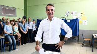 Mitsotakis's conservatives set for landslide Greece election win