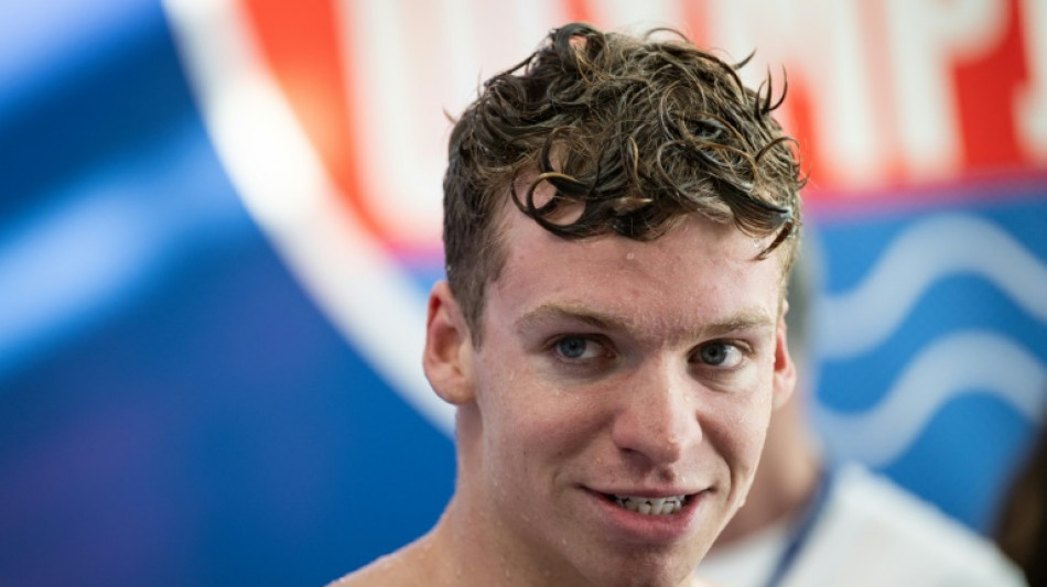 Natation: "Contrat rempli", Marchand valide un quatri&egrave;me billet pour les Jeux