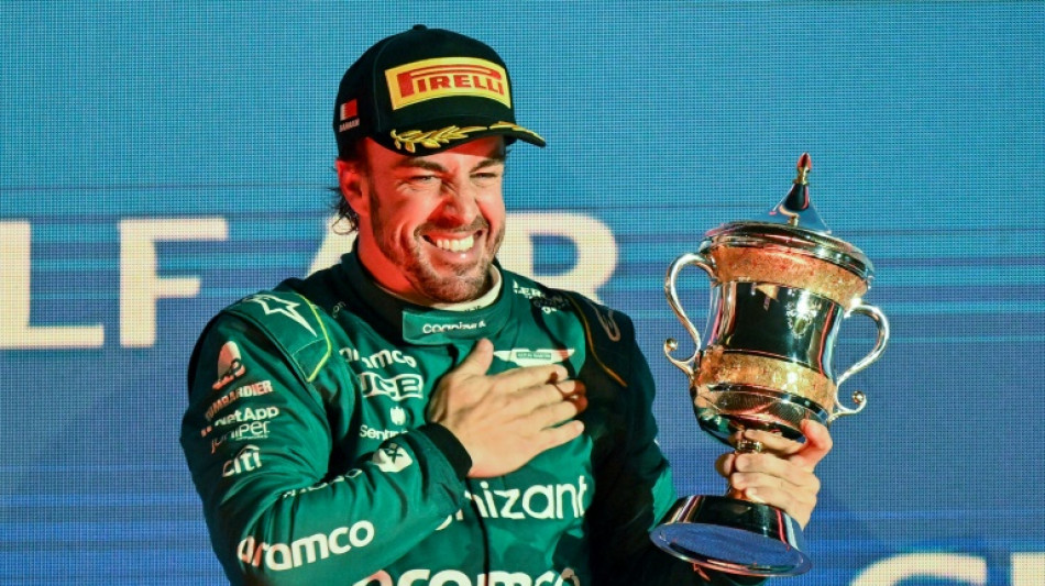 Alonso hails 'my hero' Stroll as Aston Martin shine in Bahrain
