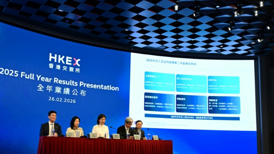 Booming markets propel Hong Kong exchange's profits to record high