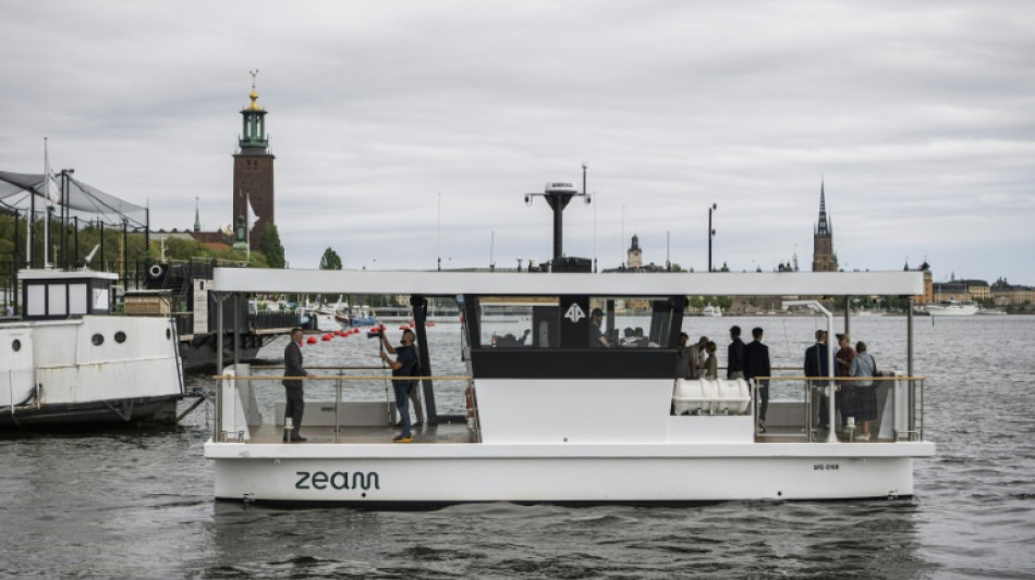 Estocolmo prueba el primer ferri urbano totalmente aut&oacute;nomo
