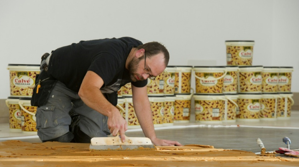 Dutch peanut butter artwork proves a sticky attraction