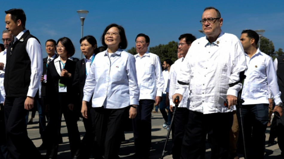 Presidenta de Taiw&aacute;n promete en gira centroamericana asistencia a sus "aliados diplom&aacute;ticos"