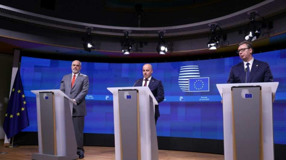 Col&egrave;re des Balkans occidentaux devant le blocage de leur adh&eacute;sion &agrave; l'UE