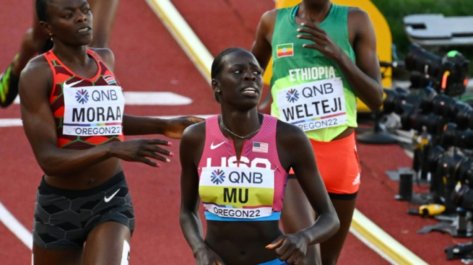 Mondiaux d'athl&eacute;tisme: l'Am&eacute;ricaine Athing Mu sacr&eacute;e sur 800 m un an apr&egrave;s l'or olympique