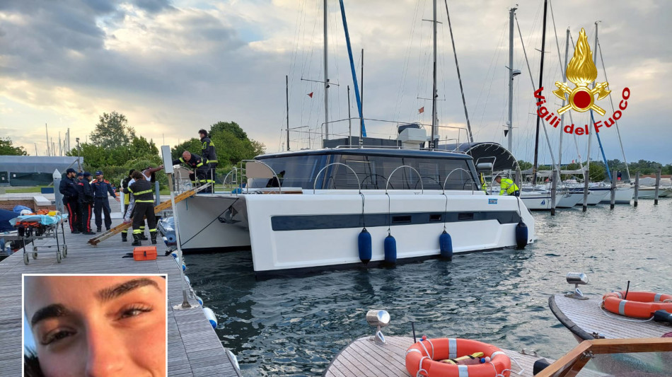++ Morta sul catamarano,skipper indagato per omicidio colposo ++