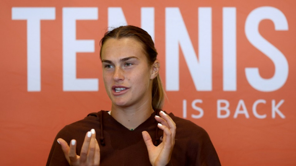 'I have never felt that much hate' says Belarus's Sabalenka