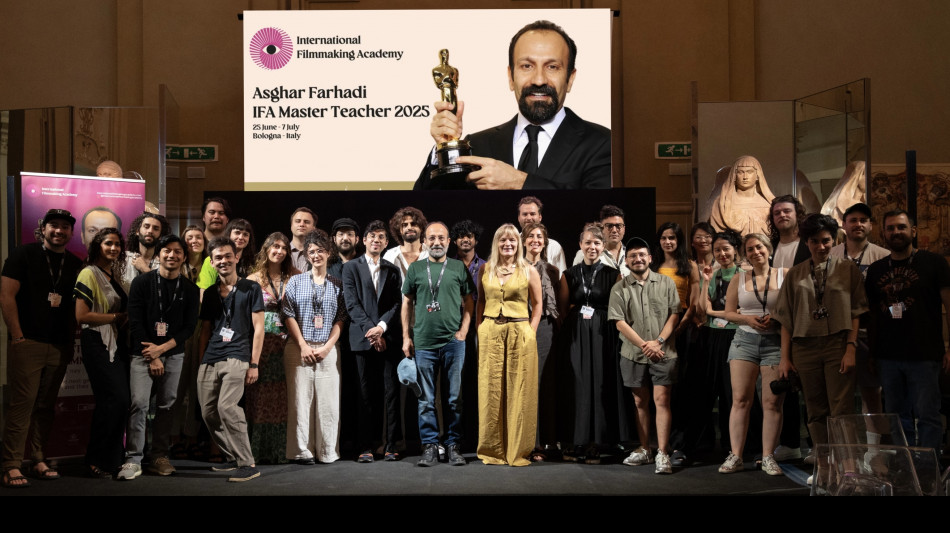 Il regista premio Oscar iraniano Asghar Farhadi a Bologna