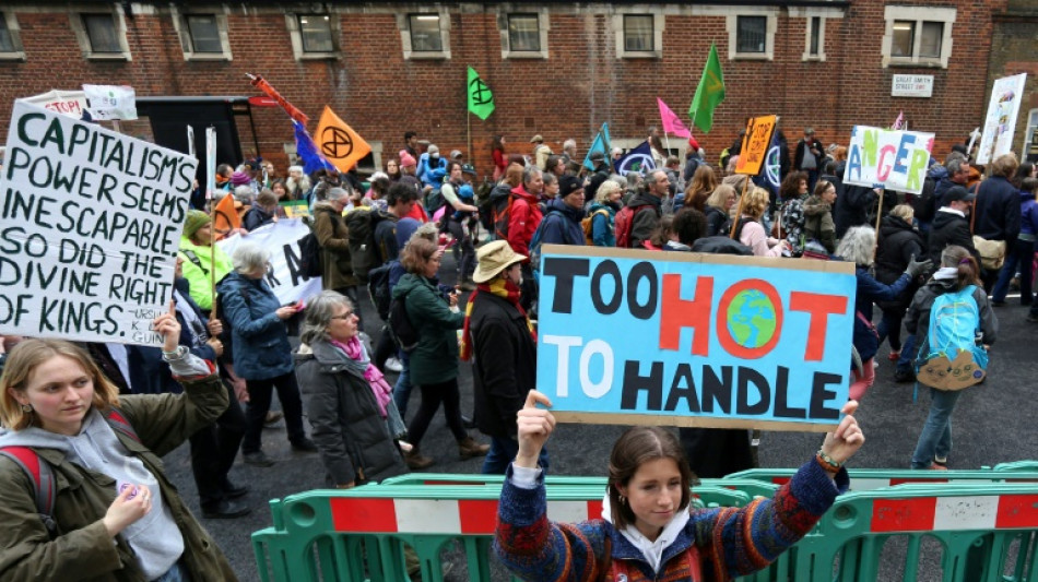 Climat: Extinction Rebellion esp&egrave;re rassembler en masse lors de quatre jours d'action &agrave; Londres