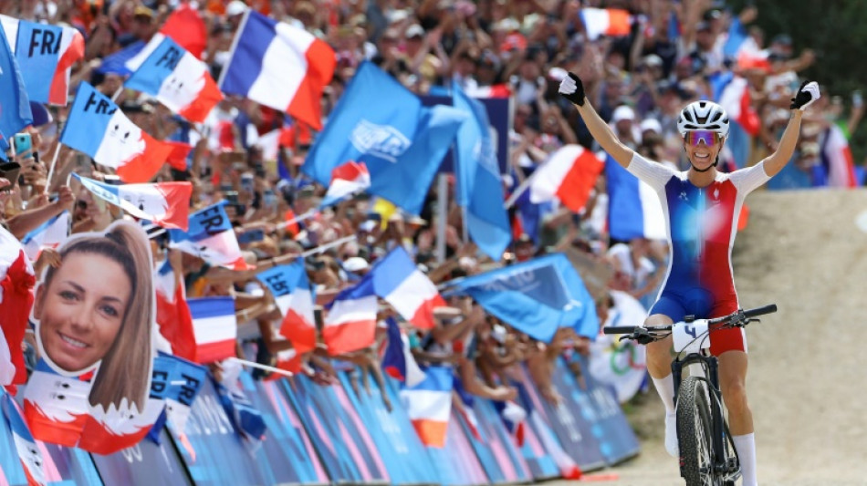 VTT: Pauline Ferrand-Pr&eacute;vot apporte &agrave; la France sa deuxi&egrave;me m&eacute;daille d'or aux JO