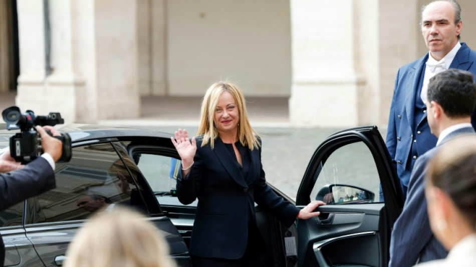 Meloni &uuml;bernimmt formell die Regierungsgesch&auml;fte Italiens von Vorg&auml;nger Draghi