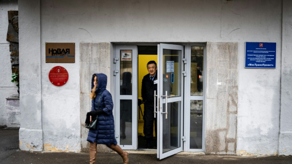 Le journal ind&eacute;pendant russe Nova&iuml;a Gazeta suspend sa publication