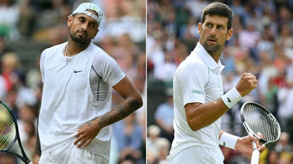 Wimbledon: Djokovic et Kyrgios au restaurant apr&egrave;s la finale, le vainqueur paiera l'addition