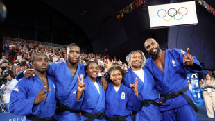 Judo: Riner offre &agrave; la France le titre olympique par &eacute;quipes
