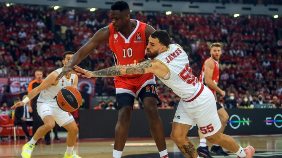 Basket: Monaco corrige l'Olympiakos au Pir&eacute;e et &eacute;galise en quarts d'Euroligue