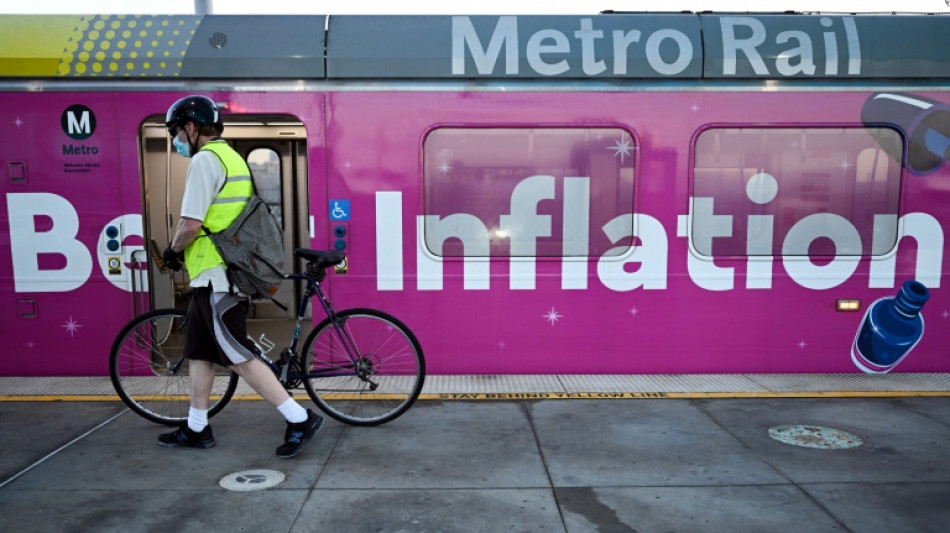 L'inflation ralentit en ao&ucirc;t aux Etats-Unis gr&acirc;ce aux prix de l'essence