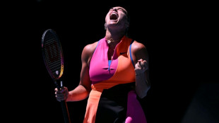 Emotional Sabalenka comes through test to make last 16 at Australian Open