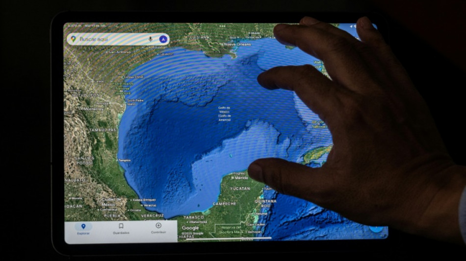 M&eacute;xico amenaza con demandar a Google por el cambio de nombre del Golfo de M&eacute;xico
