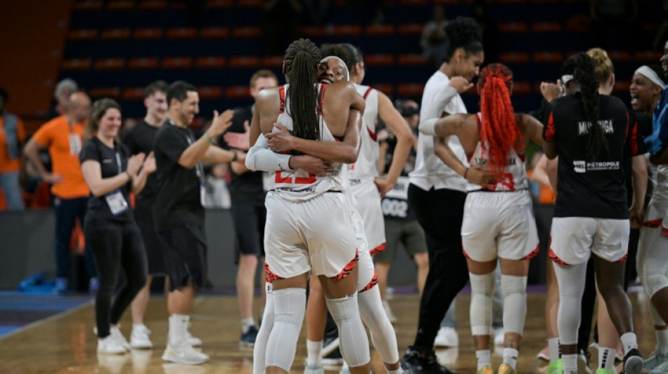 Euroligue: les basketteuses de Villeneuve-d'Ascq en finale en venant &agrave; bout de Prague