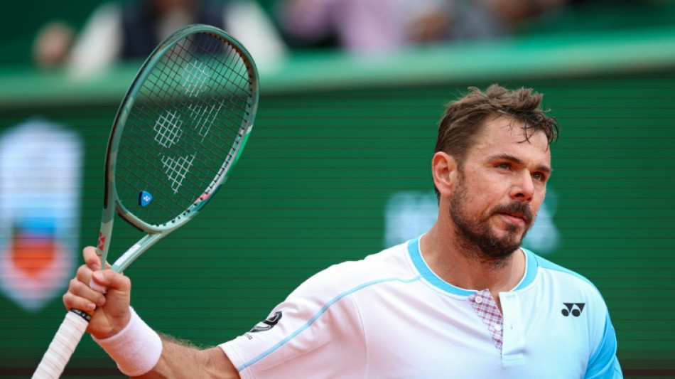 Wawrinka falls in first round on Monte Carlo farewell