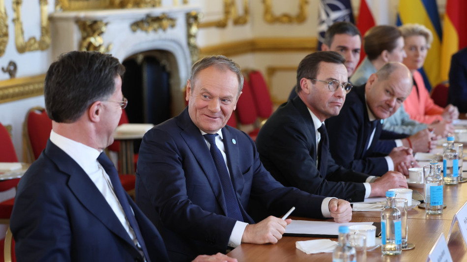 Tusk, 'l'Europa s'&egrave; desta per Kiev, cooperare con gli Usa'