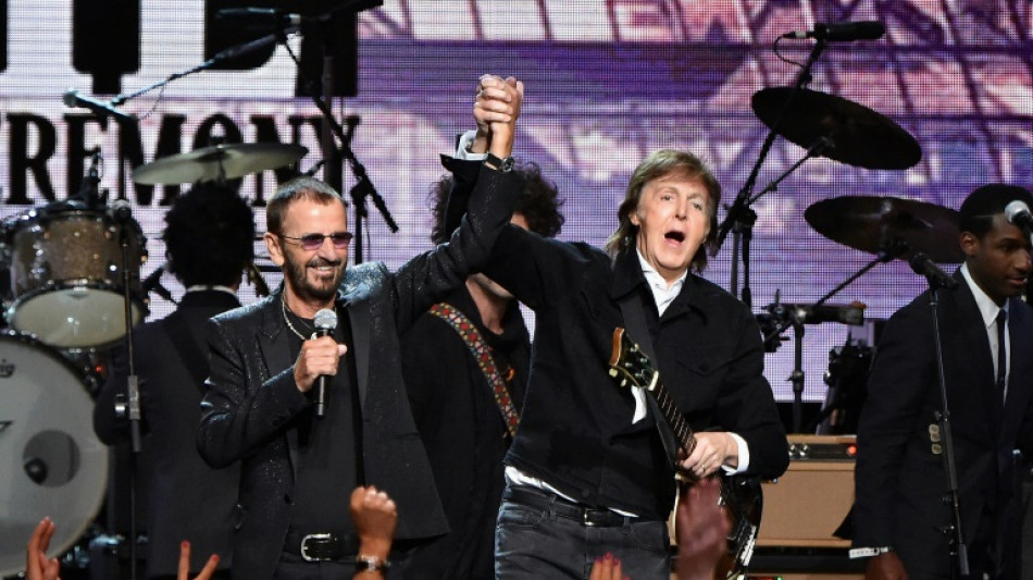 &Uuml;berraschungsgast: Ringo Starr kommt bei Konzert von Paul McCartney auf die B&uuml;hne
