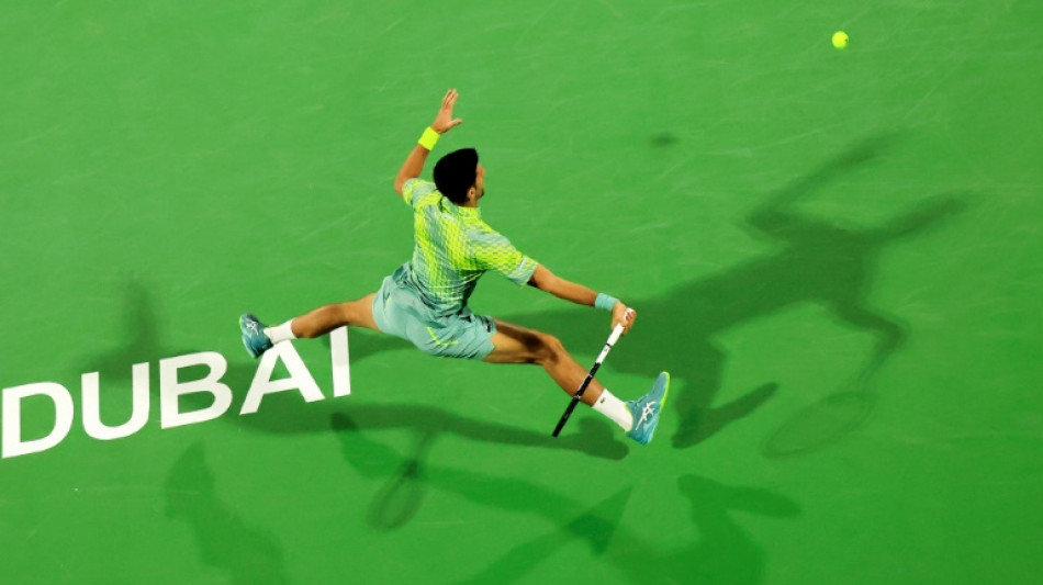 Djokovic finds 'another gear' to down Machac in Dubai opener