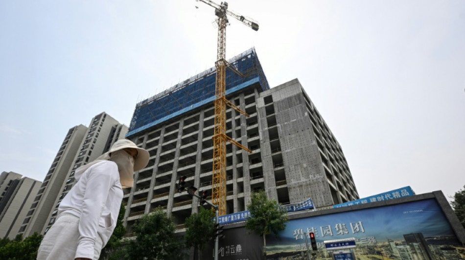 En Chine, immobilier et ch&ocirc;mage sont les nuages noirs de l'&eacute;conomie