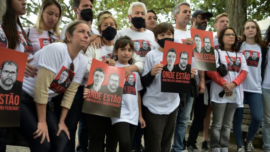 Allegados a los dos desaparecidos en la Amazon&iacute;a piden una respuesta en Rio de Janeiro