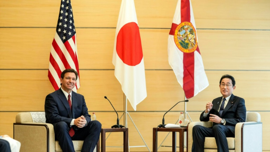 El gobernador estadounidense DeSantis inicia una gira internacional en Jap&oacute;n